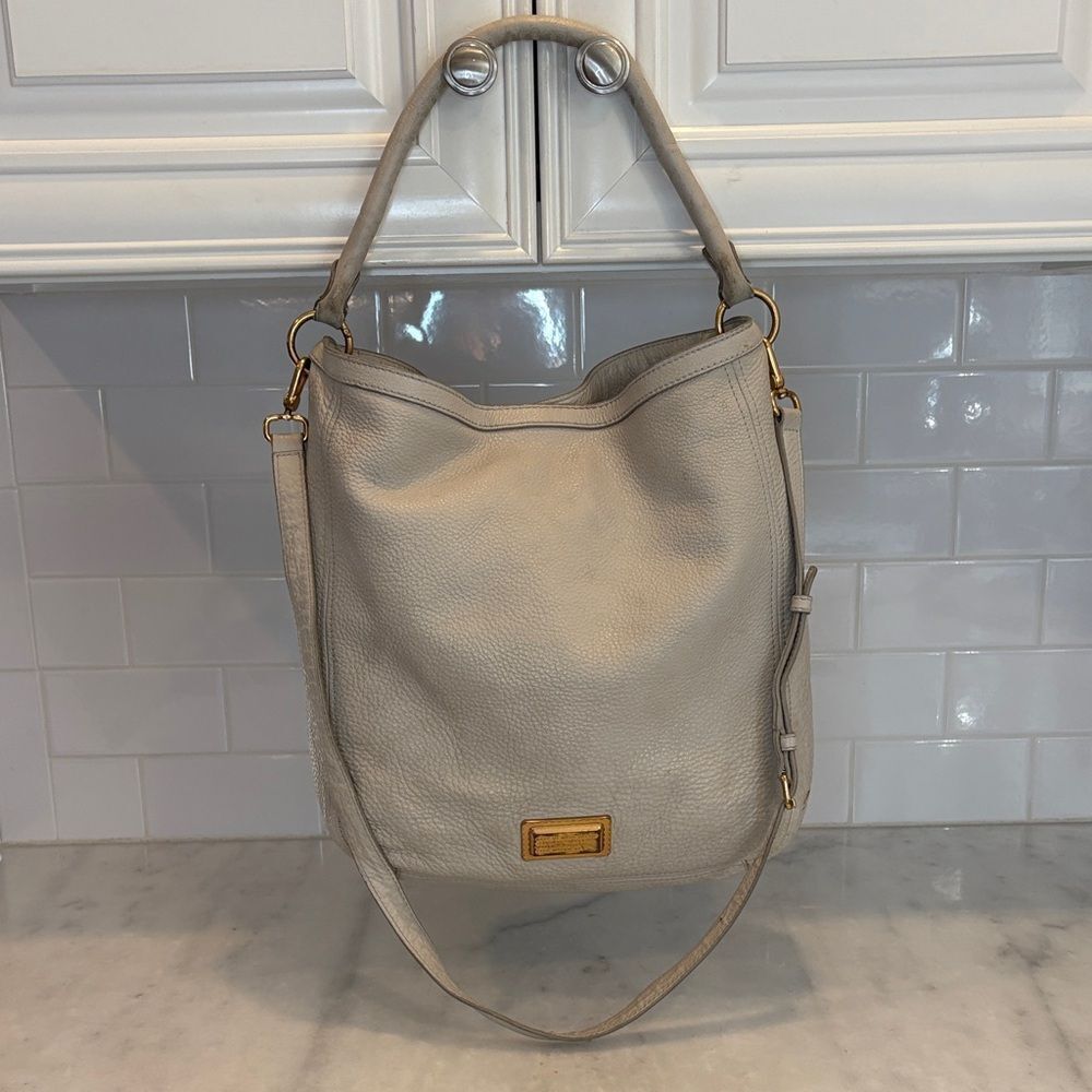 Marc by Marc Jacobs Bag Purse Handbag Leather New Q Hillier Convertible Hobo Bag